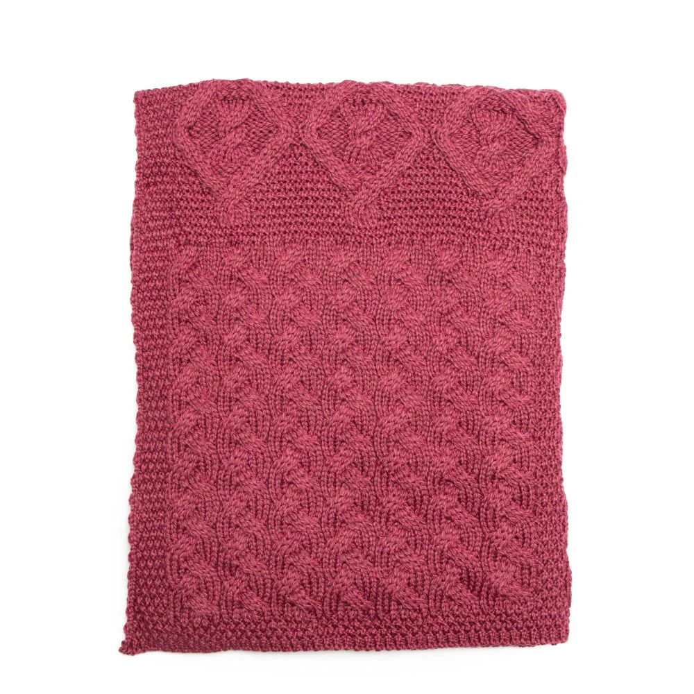 Supersoft Merino Wool Mixed Weave Blanket/Cover by Aran Mills - 5 Colours - Image 6