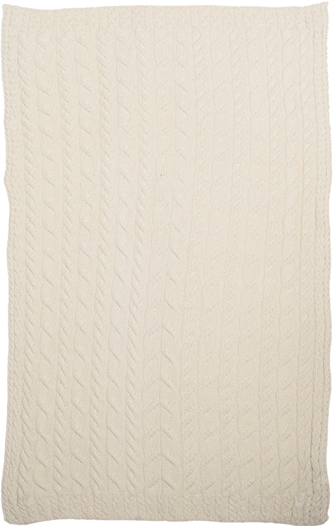 Supersoft Merino Wool Weave Design Blanket/Cover by Aran Mills - 9 Colours - Image 2
