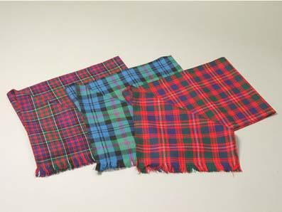 100% Wool Lochcarron Reiver Tartan Scarf, Made to Order in 500 Tartans - Image 3
