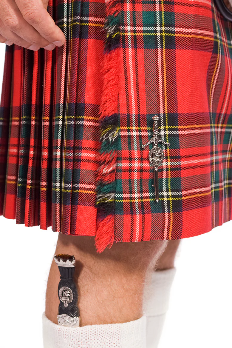 The Clansman Prince Charlie Jacket Full Dress Clan Crested Heavyweight Kilt Outfit - Made to Order - Image 3