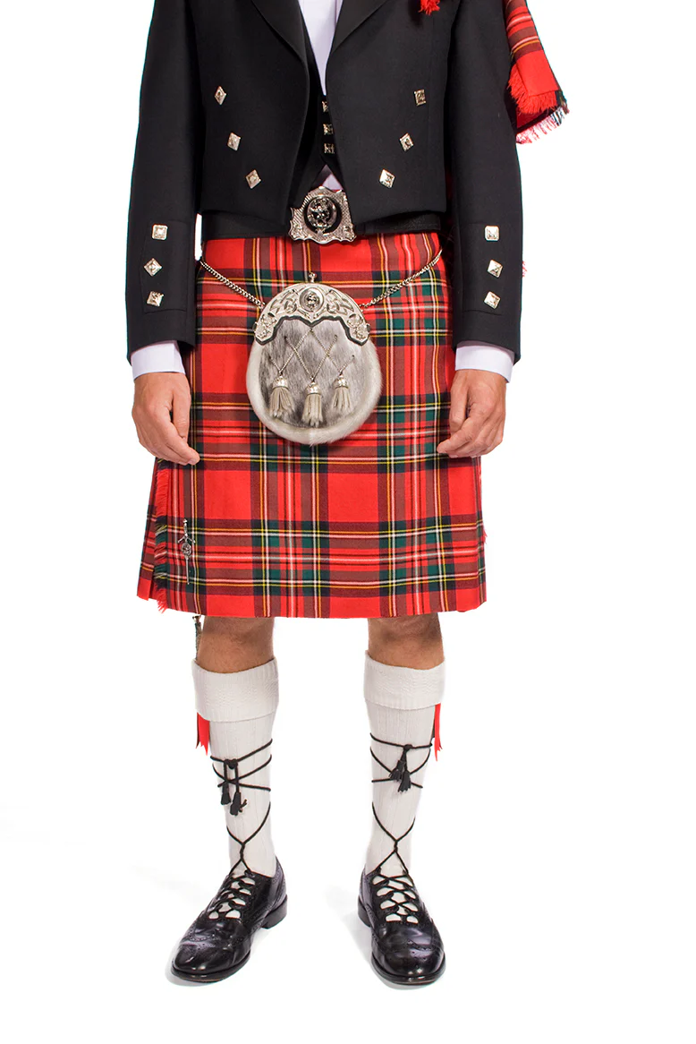 The Clansman Prince Charlie Jacket Full Dress Clan Crested Heavyweight Kilt Outfit - Made to Order - Image 4