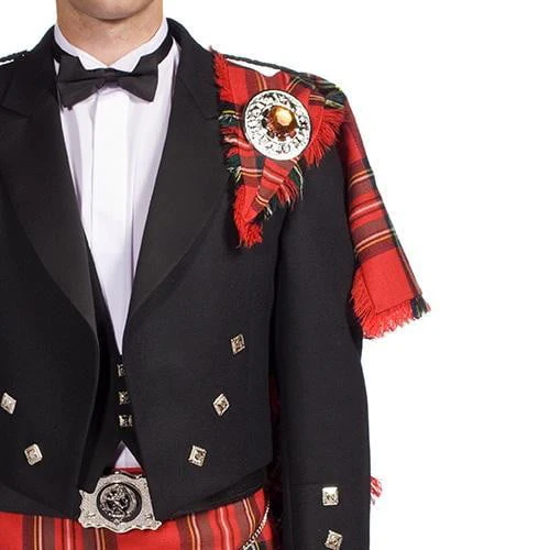 The Clansman Prince Charlie Jacket Full Dress Clan Crested Heavyweight Kilt Outfit - Made to Order - Image 5