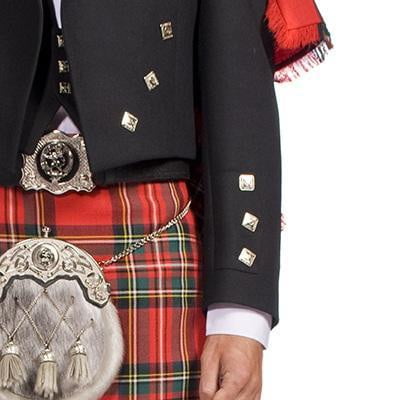 The Clansman Prince Charlie Jacket Full Dress Clan Crested Heavyweight Kilt Outfit - Made to Order - Image 6