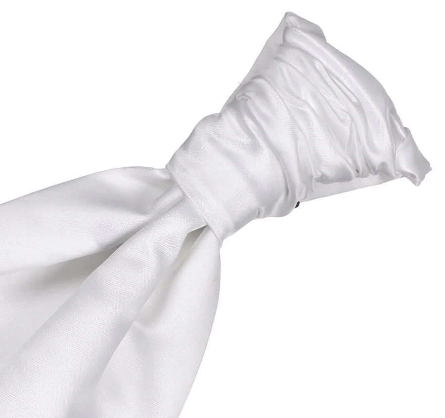 Ruche Tie - White - Image 2