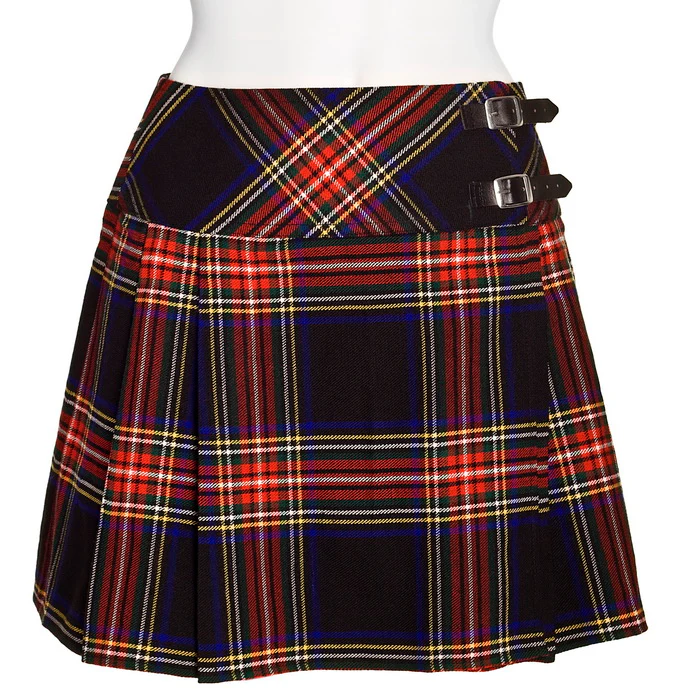Women's Acrylic Billie Kilt - 16 inch Length - 10 Colours - Image 8