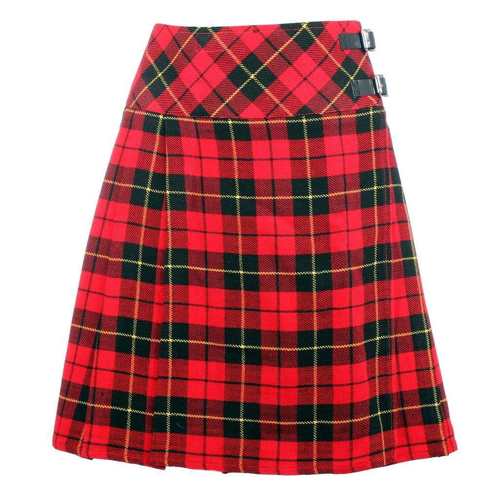 Women's Acrylic Knee Length Kilt - 20 inch Length - 6 Colours - Image 11