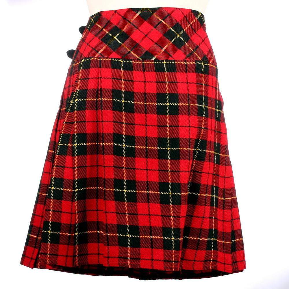 Women's Acrylic Knee Length Kilt - 20 inch Length - 6 Colours - Image 12