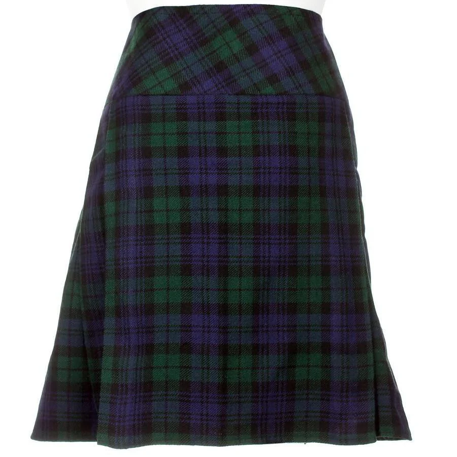 Women's Acrylic Knee Length Kilt - 20 inch Length - 6 Colours - Image 4