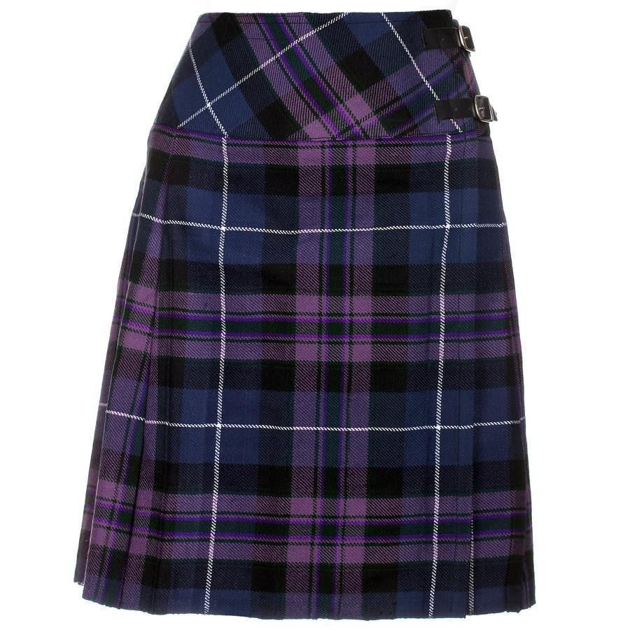 Women's Acrylic Knee Length Kilt - 20 inch Length - 6 Colours - Image 5