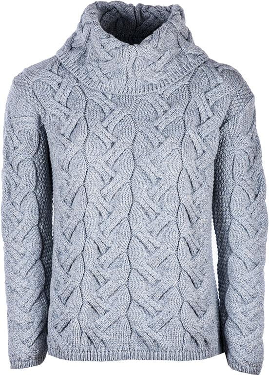 Women's Supersoft Merino Wool Chunky Cable Sweater by Aran Mills - 5 Colours - Image 5