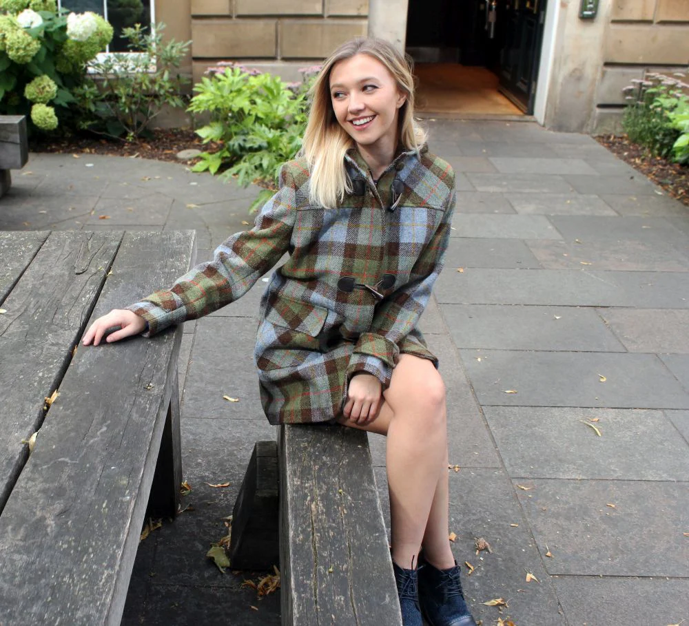 Women's Harris Tweed Duffle Coat in MacLeod (Size 18 and 20 remaining) - Image 4