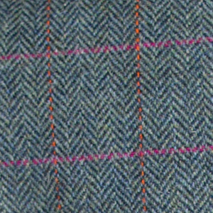 Women's Harris Tweed Jacket - Maggie - Blue/Green - Image 2