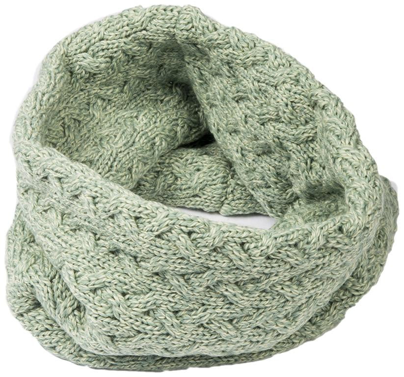 Women's Supersoft Merino Wool Full Circle Scarf by Aran Mills - Image 4
