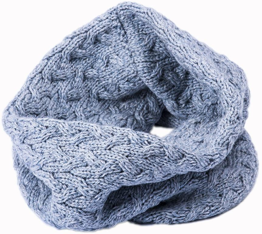 Women's Supersoft Merino Wool Full Circle Scarf by Aran Mills - Image 5