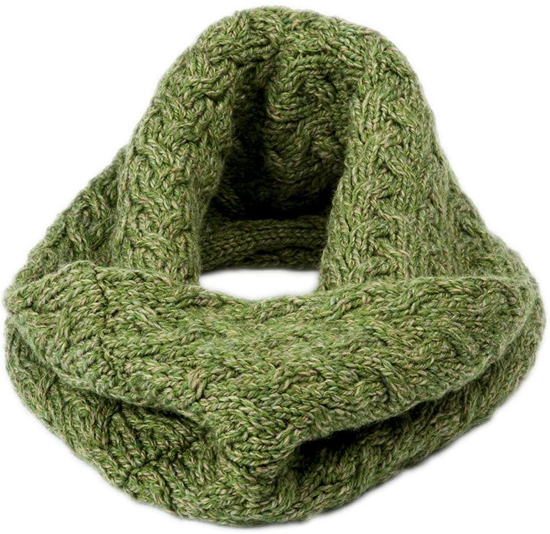 Women's Supersoft Merino Wool Full Circle Scarf by Aran Mills - Image 6
