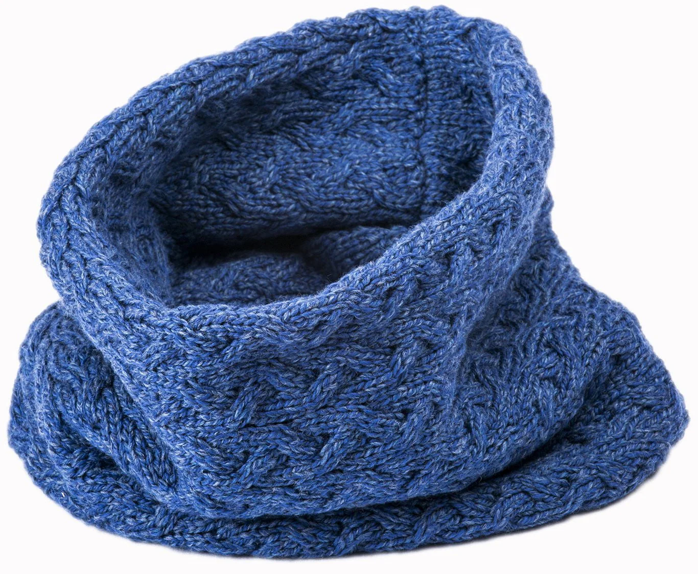 Women's Supersoft Merino Wool Full Circle Scarf by Aran Mills - Image 9