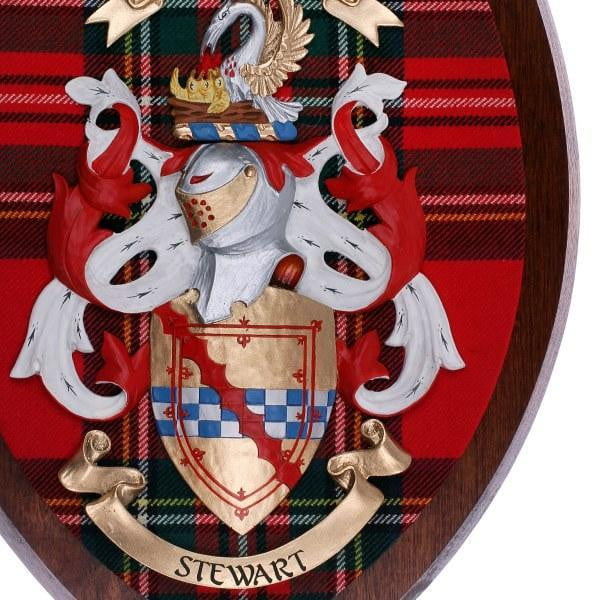 Woodcarver Coat of Arms Wall Plaque - Image 2