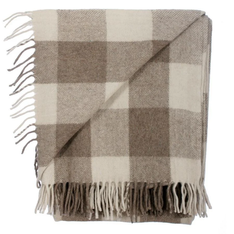 Wool Tartan Blanket - 60'' x 70'' - Jacob - Image 2