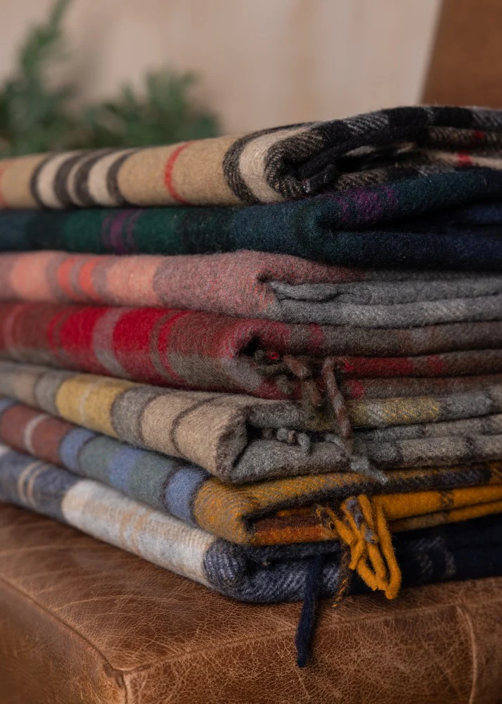 Wool Tartan Blanket - 60'' x 70'' - Jacob - Image 6